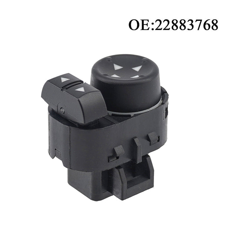 22883768 and 15261340 aftermarket power mirror switch listed for Chevrolet and GMC applications