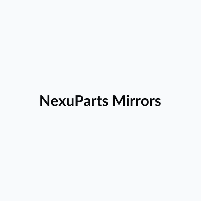 Black Bar End Mirror Set Universal Sportbike Cruiser