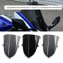 Front Windshield Windscreen Deflector Compatible with Yamaha R6 17-24/R7 2021-2025