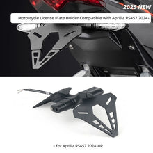 Short Tail License Plate Holder Compatible with Aprilia RS457 2024 2024+