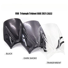 Front Windshield Windscreen Deflector Compatible with Triumph Trident Trident660 Aluminum