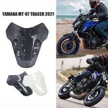 Front Windshield Windscreen Deflector Compatible with Yamaha MT-07Tracer