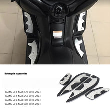 4PCS Non-Slip Floorboard Footrest Mat Pads Compatible with Yamaha X-MAX 125 250 300 400