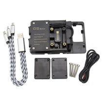 Phone Navigation Mount with USB Charger Compatible with Universal