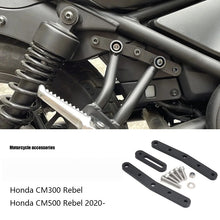 Passenger Foot Peg Lowering Kit Compatible with Honda CM300 CM500 Rebel