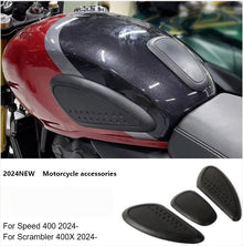 Fuel Tank Side Knee Grip Pads Compatible with Triumph Speed 400 Scrambler 400X 2024