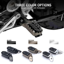 Footboard Pedal Pads Compatible with BMW R1200GS 2016-2019 Aluminum