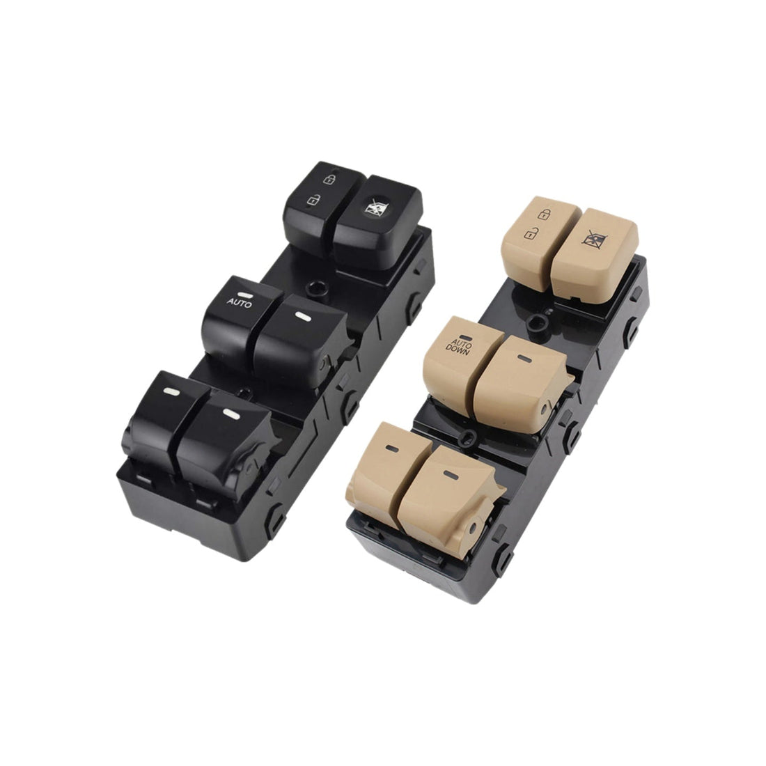 Power Window Switch 93570-4V000, Compatible with Hyundai Elantra 2012-2016 (Left)