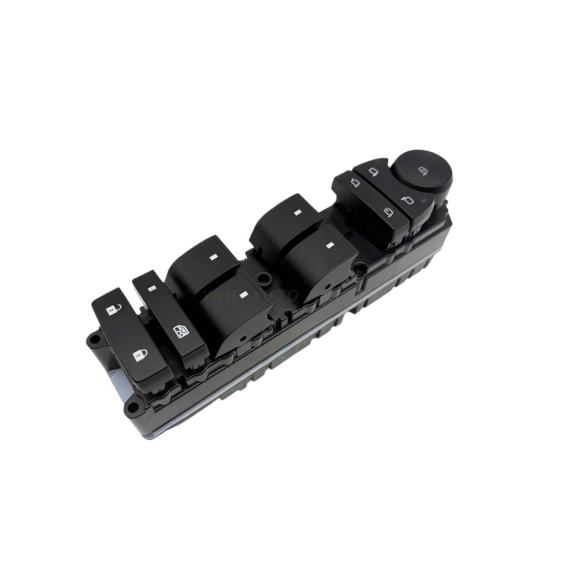Power Window Switch 20877337AA, Compatible with Cadillac / GMC 2007-2014 (Driver Side)
