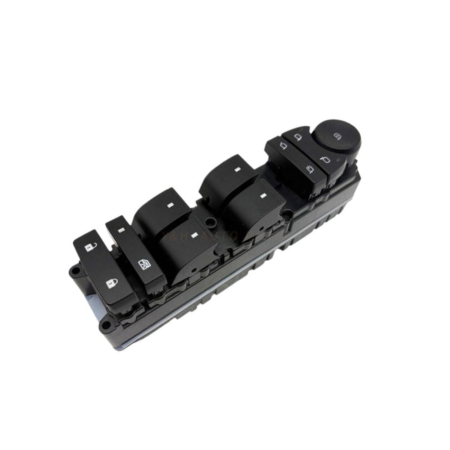 Power Window Switch 20877337AA, Compatible with Cadillac / GMC 2007-2014 (Driver Side)