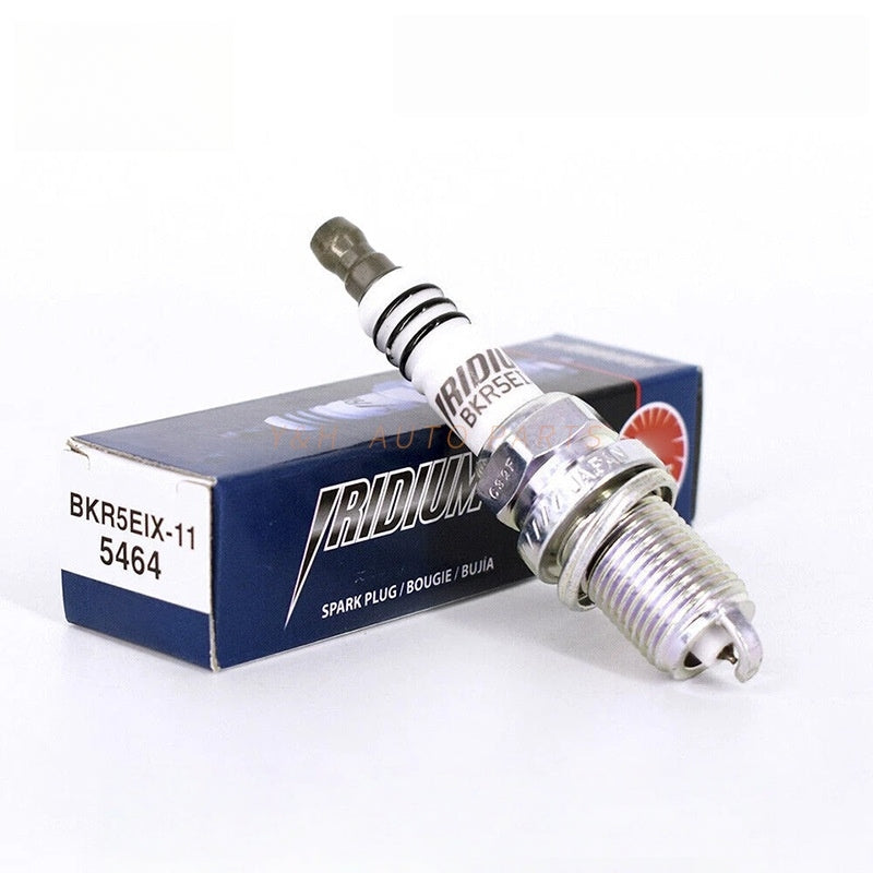 Spark Plug BKR5EIX-11 5464, Compatible with Toyota / Honda Civic, Fit