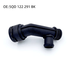 5QD122291BK Water Pipe Connector for Volkswagen, Audi, 0-10 Golf - NexuParts