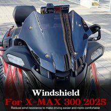 Front Windshield Windscreen Deflector Compatible with Yamaha X-MAX 300 2025