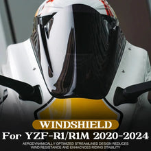Front Windshield Windscreen Deflector Compatible with Yamaha R1/R1M 2020-2025