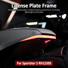 Short Tail License Plate Holder with LED Light Compatible with Harley-Davidson RH1250S 2021-2025