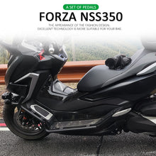 Footboard Pedal Pads Compatible with Honda Forza350 NSS350