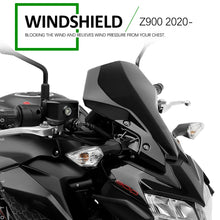 Front Windshield Windscreen Deflector Compatible with Kawasaki Z900