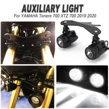 Auxiliary Fog Light Mount Brackets Compatible with Yamaha Tenere 700 XT700Z
