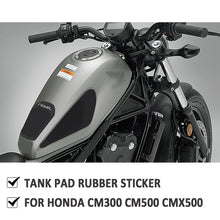 Fuel Tank Side Knee Grip Pads Compatible with Honda Rebel CM300 CMX500