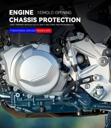 Engine Skid Plate Guard Compatible with BMW F850GS Adventure F750GS
