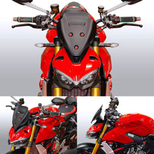 Front Windshield Windscreen Deflector Compatible with Ducati Streetfighter V4/V4S