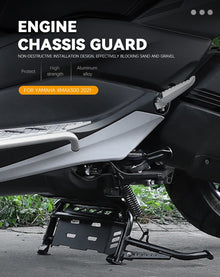 Engine Skid Plate Guard Compatible with Yamaha X-MAX 300