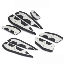 4PCS Non-Slip Floorboard Footrest Mat Pads Compatible with Yamaha X-MAX 125 250 300 400
