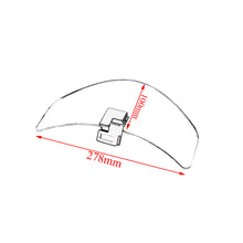 Front Windshield Windscreen Deflector Compatible with Universal