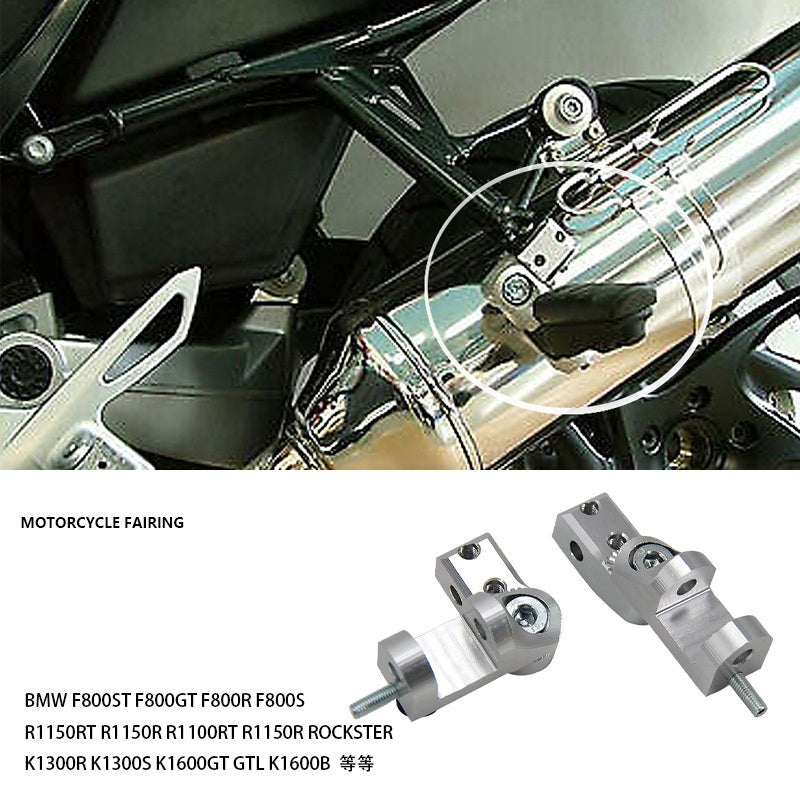Passenger Foot Peg Lowering Kit Compatible with BMW R1200RT S1000R