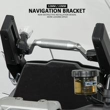 Navigation Mount Extension Bar Compatible with Triumph Tiger 1200 GT Pro 12/22MM