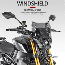 Front Windshield Windscreen Deflector Compatible with Yamaha MT-09/SP1