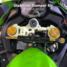Steering Damper Stabilizer Compatible with Kawasaki ZX-4R ZX-4RR 2023 2023+