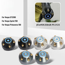 Handlebar End Caps Compatible with Piaggio Vespa GTS300 Primavera 150