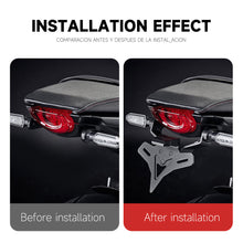 Short Tail License Plate Holder Compatible with Honda CB1000R 2018-UP 2018+