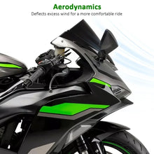 Front Windshield Windscreen Deflector Compatible with Kawasaki Ninja Ninja ZX-6R 2024