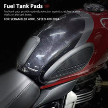 Fuel Tank Side Knee Grip Pads Compatible with Triumph Speed 400 Scrambler 400X 2024