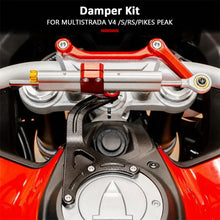 Steering Damper Stabilizer Compatible with Ducati Multistrada V4/V4 S/V4 RS/V4 Pikes Peak
