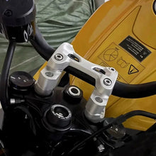 Handlebar Riser Clamp Compatible with Triumph Street Triple 765R RS Aluminum