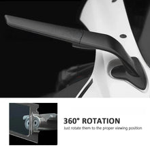 LED Winglet Rearview Mirrors with Turn Signals Compatible with Yamaha YZF-R6 R7 2025