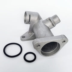 058121132 Aluminum Coolant Flange Connector for Volkswagen, Audi, 20-30 Passat - NexuParts