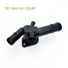06A121133D Coolant Pipe Tee Connector for Volkswagen, 0-10, Audi Golf - NexuParts