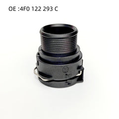 4F0122293C Coolant Hose Quick Connector for Volkswagen, 0-10, Audi Passat - NexuParts