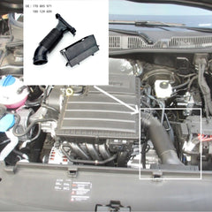 1T0805971 Air Intake Duct Inlet Pipe for Volkswagen, 20-30, medium_margin Polo - NexuParts