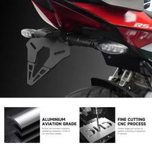 Short Tail License Plate Holder Compatible with Aprilia RS457 2024 2024+