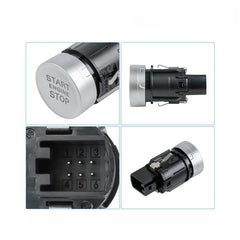 8U0905217A Engine Start Stop Button for Volkswagen, Audi, 10-20 - NexuParts