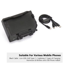 Wireless Charging Phone Navigation Mount Compatible with Universal