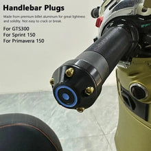 Handlebar End Caps Compatible with Piaggio Vespa GTS300 Primavera 150