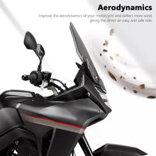 Front Windshield Windscreen Deflector Compatible with Honda XL750 Transalp