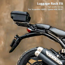 Rear Luggage Rack Compatible with Triumph Speed 400/Scrambler 400X 2024 2024+