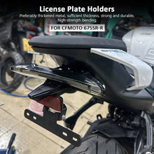 Short Tail License Plate Holder Compatible with CFMOTO 675SR-R